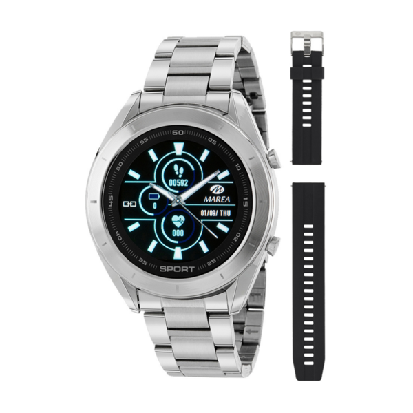 MAREA Smart Smartwatch silber/stahl  B58004/1