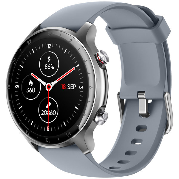 SMARTY2.0 Smartwatch SW031E grau Silikon-Band GPS
